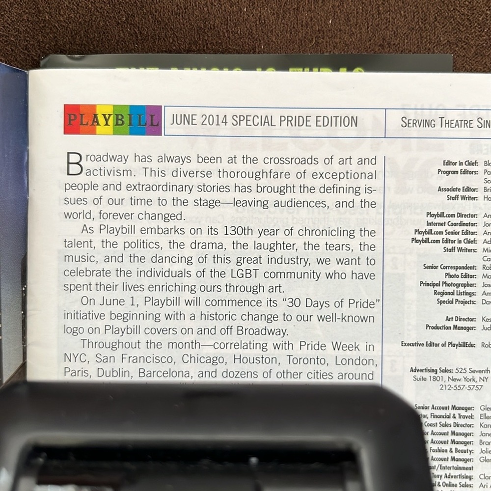 Raisin in the Sun Playbill - Picture 8 of 8